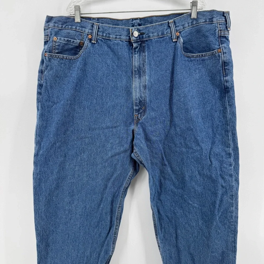 Levi's 550 Relaxed Fit Jeans Mens‎ 46x30 Blue Medium Wash Tapered Leg Denim